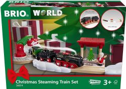 BRIO - TRAIN DE NOËL À VAPEUR (COFFRET) #36014